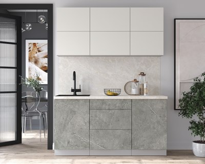 Кухонный гарнитур Интерлиния Мила Матте 1.6 А