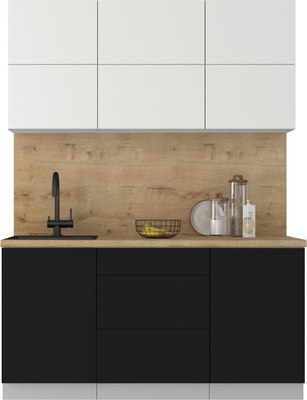 Кухонный гарнитур Интерлиния Мила Матте 1.6 А - фото