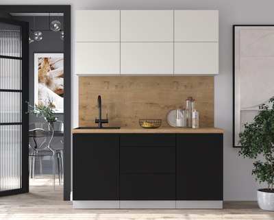 Кухонный гарнитур Интерлиния Мила Матте 1.6 А