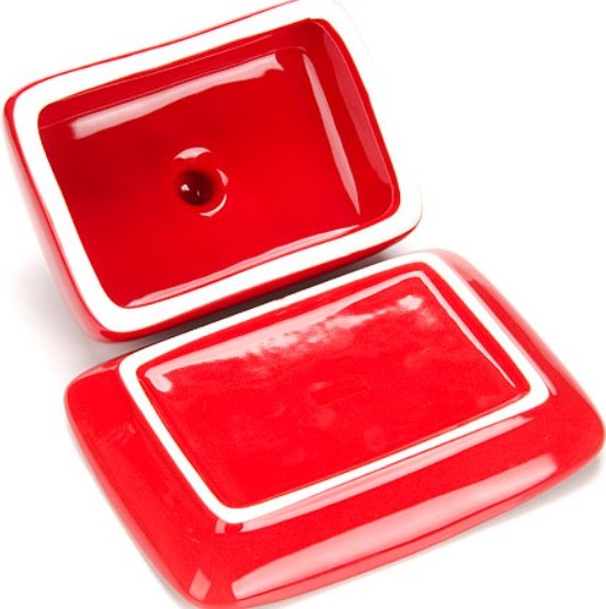 Масленка Loraine Красный Узор 25831