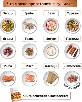 Сушильный шкаф для овощей и фруктов Pullman PL-101