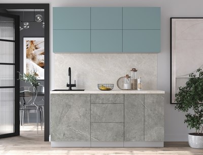 Кухонный гарнитур Интерлиния Мила Матте 1.7 А