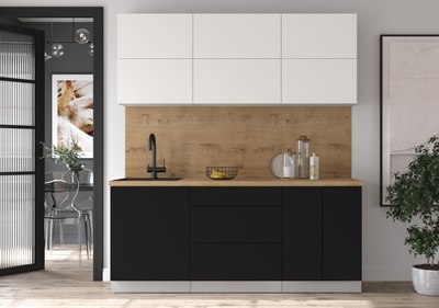 Кухонный гарнитур Интерлиния Мила Матте 1.9 А