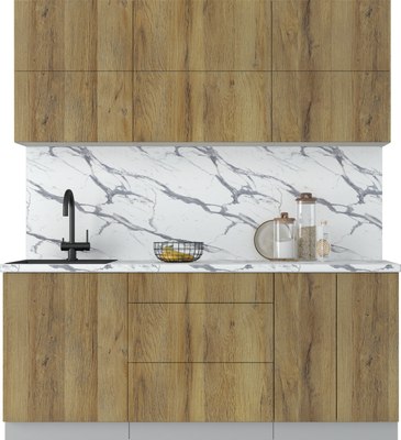 Кухонный гарнитур Интерлиния Мила Матте 1.9 А - фото