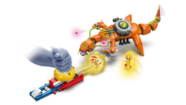 Конструктор Lego Sonic Супер Шедоу против Биолизарда 77003