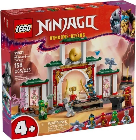 Конструктор Lego Ninjago Храм Кружитцу ниндзя 71831 - фото