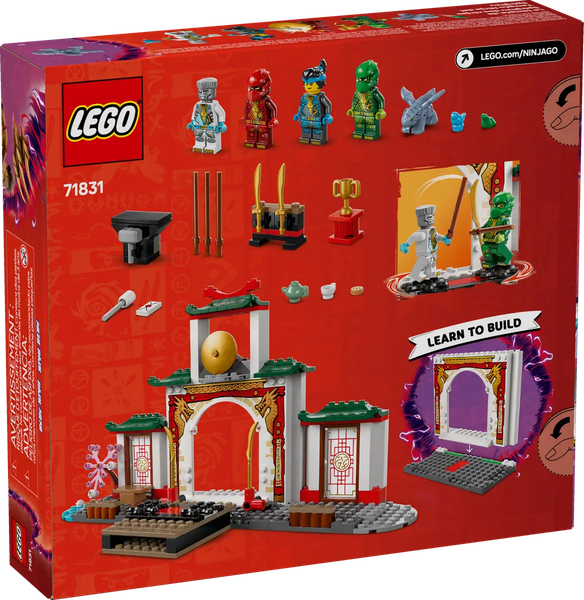 Конструктор Lego Ninjago Храм Кружитцу ниндзя 71831