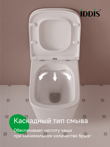 Унитаз подвесной IDDIS Bild BILRNSEi25