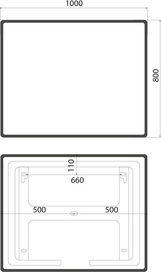 Зеркало IDDIS Cloud X CLX1000i98