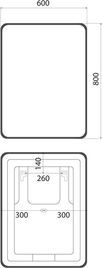 Зеркало IDDIS Cloud X CLX6000i98