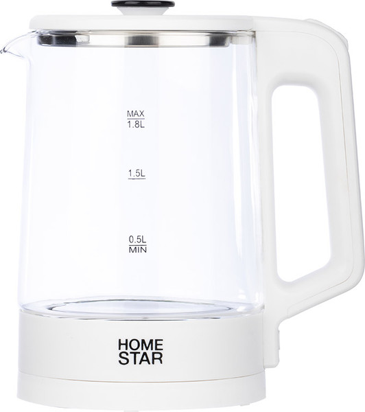Электрочайник HomeStar HS-1008 / 107009 (белый)