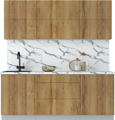 Кухонный гарнитур Интерлиния Мила Матте 2.0 А - фото