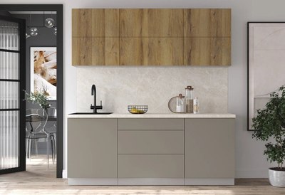 Кухонный гарнитур Интерлиния Мила Матте 2.0 А