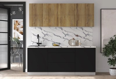 Кухонный гарнитур Интерлиния Мила Матте 2.0 А