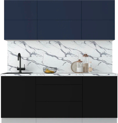 Кухонный гарнитур Интерлиния Мила Матте 2.0 А - фото