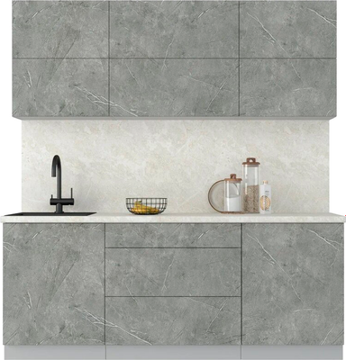 Кухонный гарнитур Интерлиния Мила Матте 2.0 А - фото