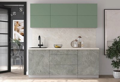 Кухонный гарнитур Интерлиния Мила Матте 2.0 А