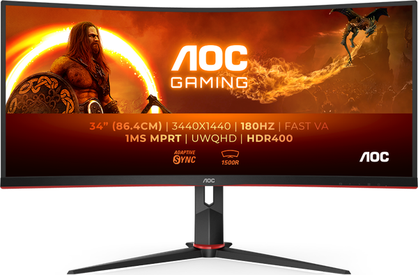 Монитор AOC CU34G2XP/BK - фото