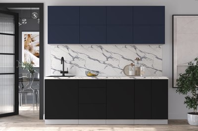 Кухонный гарнитур Интерлиния Мила Матте 2.2 А