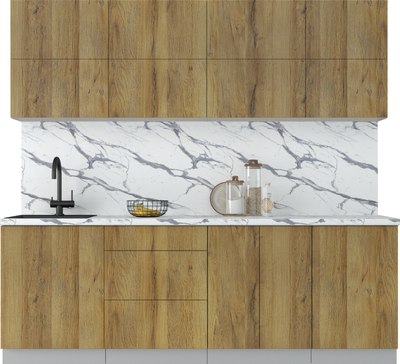 Кухонный гарнитур Интерлиния Мила Матте 2.3 А - фото