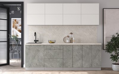 Кухонный гарнитур Интерлиния Мила Матте 2.4 А