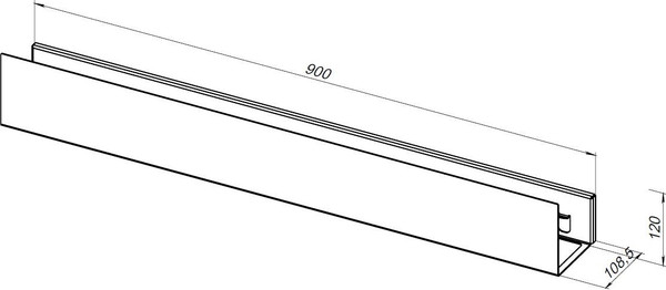 Полка для ванной Aquanet 341535