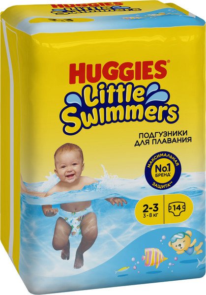 Подгузники детские Huggies Little Swimmers 2-3