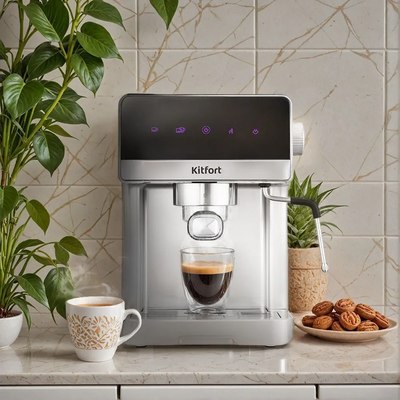 Кофеварка эспрессо Kitfort КТ-7418