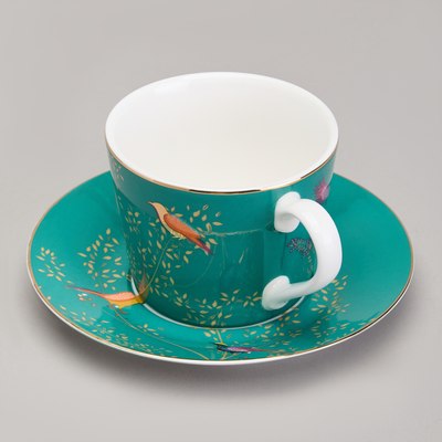 Чашка с блюдцем Lefard Golden Birds 419-125