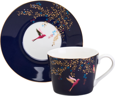 Чашка с блюдцем Lefard Golden Birds 419-127 - фото