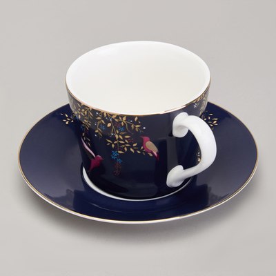 Чашка с блюдцем Lefard Golden Birds 419-127