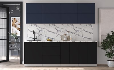 Кухонный гарнитур Интерлиния Мила Матте 2.4 А