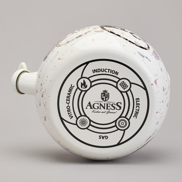 Чайник со свистком Agness 943-074