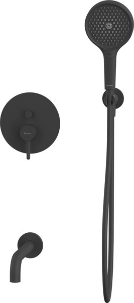 Душевой гарнитур со смесителем Whitecross Y YSET06TOPBL