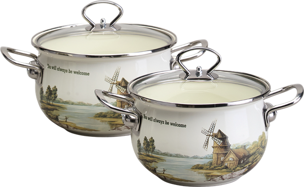 Набор кастрюль Agness 943-101 - фото