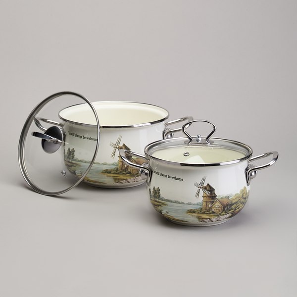 Набор кастрюль Agness 943-101