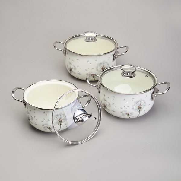 Набор кастрюль Agness 943-105