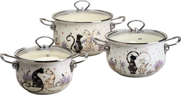 Набор кастрюль Agness 943-107 - фото