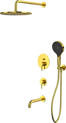 Душевая система со смесителем Whitecross Y YSET07TOPGL - фото