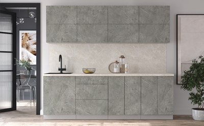 Кухонный гарнитур Интерлиния Мила Матте 2.4 А