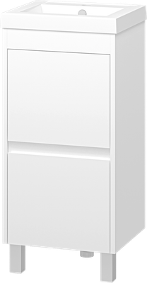 Тумба с умывальником Misty Алиса 40 / Э-Али01040-0112Я+10.150.00400.001 - фото