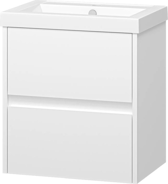 Тумба с умывальником Misty Алиса 50 / Э-Али01050-011П2Я+10.150.00500.001 - фото