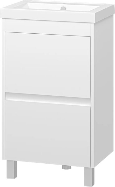 Тумба с умывальником Misty Алиса 50 / Э-Али01050-0112Я+10.150.00500.001 - фото