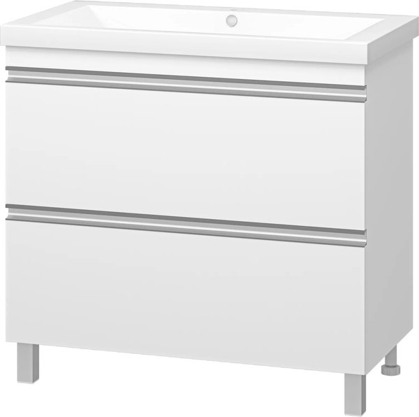 Тумба с умывальником Misty Ингрид 90 / П-Инг-01090-012Я+10.150.00900.001 - фото