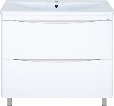 Тумба с умывальником Misty Атлантик 100 / П-Атл-01100-0112Я+10.020.01000.001 - фото