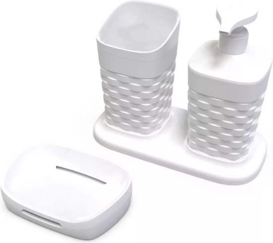 Набор аксессуаров для ванной Полимербыт Reef / 4337103