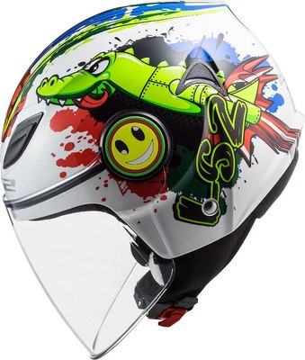 Мотошлем LS2 OF602 Funny Croco