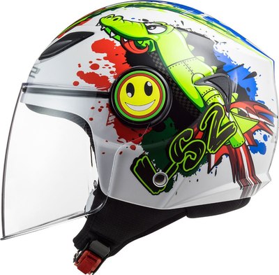 Мотошлем LS2 OF602 Funny Croco