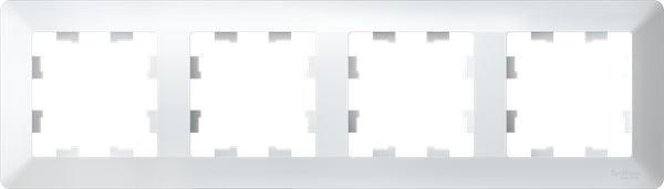 Рамка для выключателей и розеток Systeme (Schneider) Electric AtlasDesign Air ATN220104 - фото