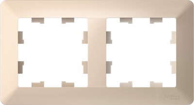 Рамка для выключателей и розеток Systeme (Schneider) Electric AtlasDesign Air ATN220202 - фото